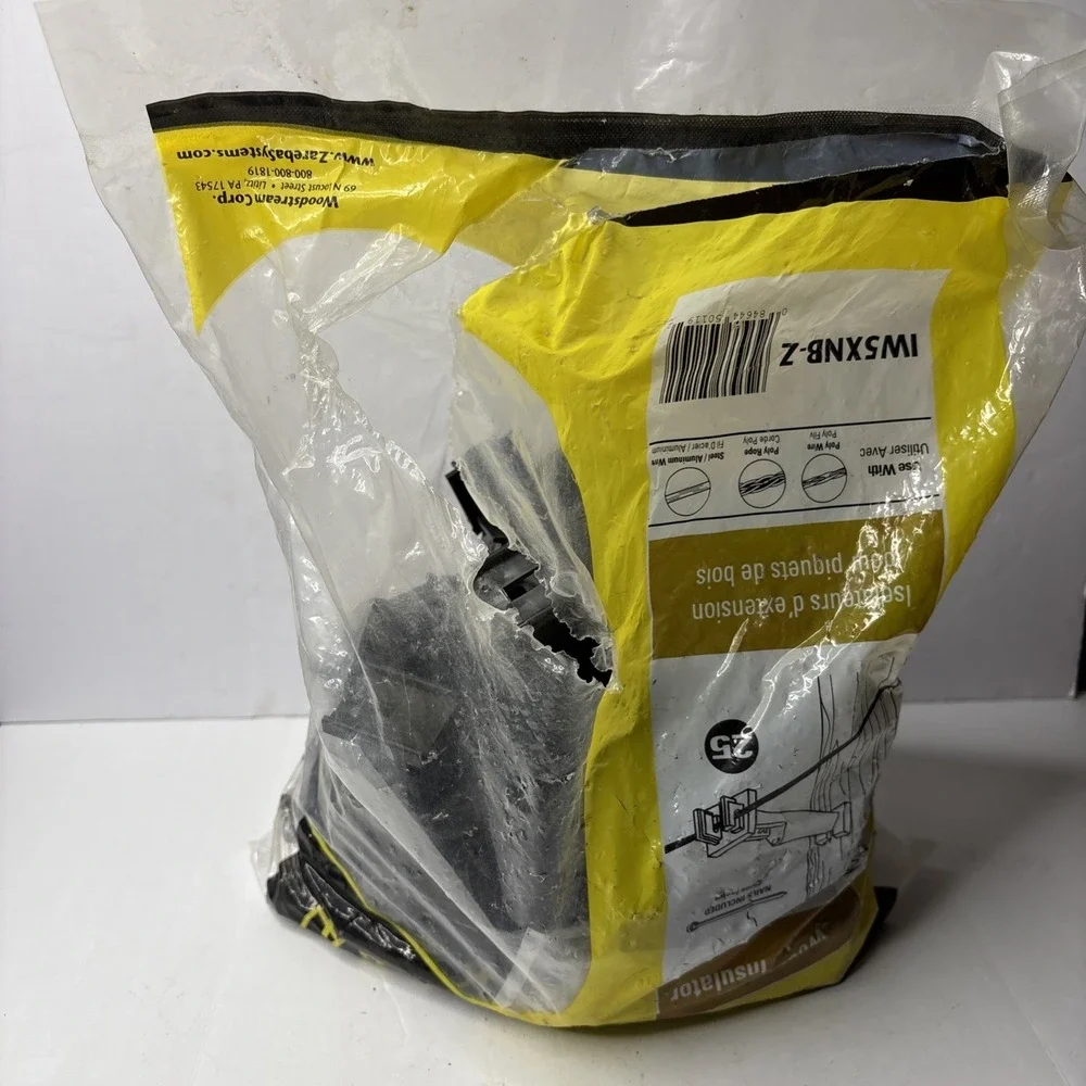 Zareba ITB-Z Standard Black Snug Fitting T-Post Insulators Qty 24